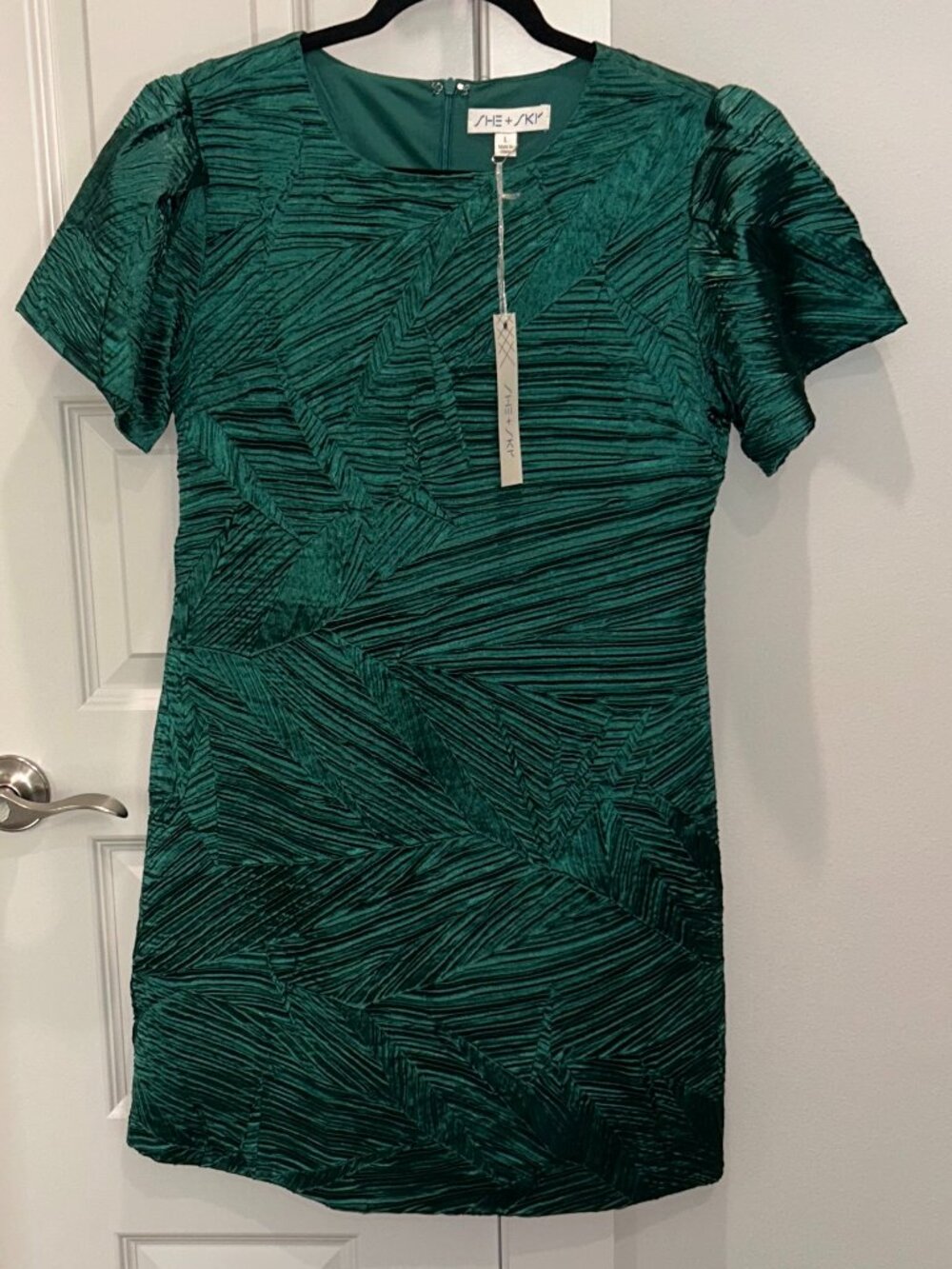 She + Sky Emerald Green Dress